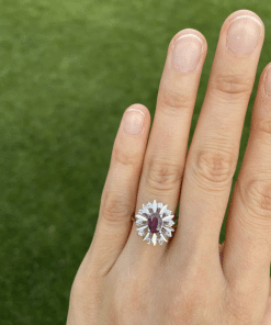 Oval Garnet Vintage
