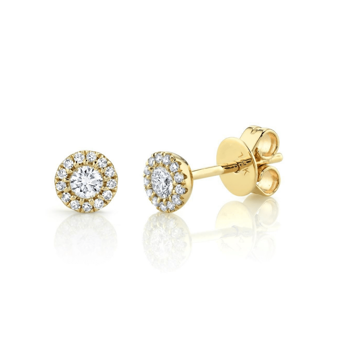 halo studs yellow