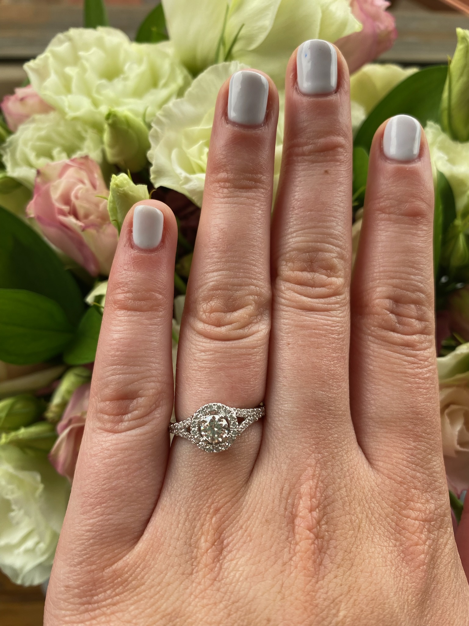 Solitario halo banda doble 0.81ct (3)