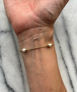 Tobillera Perlas