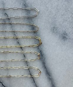 Cadenas de Oro Paper Clip