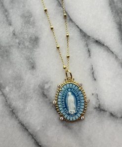 Medalla Guadalupe Camafeo Reina de América Celeste